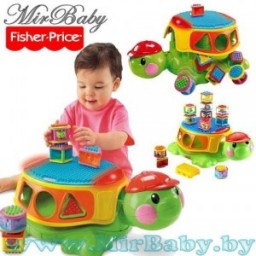 МУЗЫКАЛЬНЫЙ СОРТЕР-КОНСТРУКТОР ЧЕРЕПАШКА "СТРОИМ И РАЗБИРАЕМ"