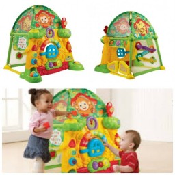 РАЗВИВАЮЩИЙ СВЕТОМУЗЫКАЛЬНЫЙ ДОМИК-ПАЛАТКА "ДЖУНГЛИ" VTECH