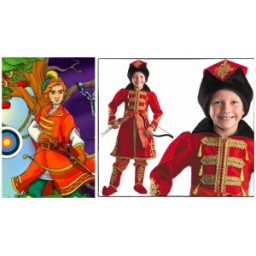КАРНАВАЛЬНЫЙ КОСТЮМ "ИВАН ЦАРЕВИЧ"